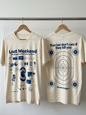 Lost Weekend Phoebe Bridgers Tour 2026 T-Shirt Reprint